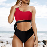 High Waist Leopard Two Piece
